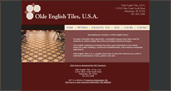 Desktop Screenshot of oldeenglishtilesusa.com