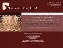 Tablet Screenshot of oldeenglishtilesusa.com
